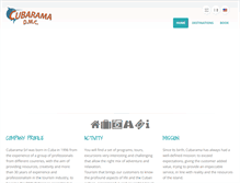 Tablet Screenshot of cubarama.net